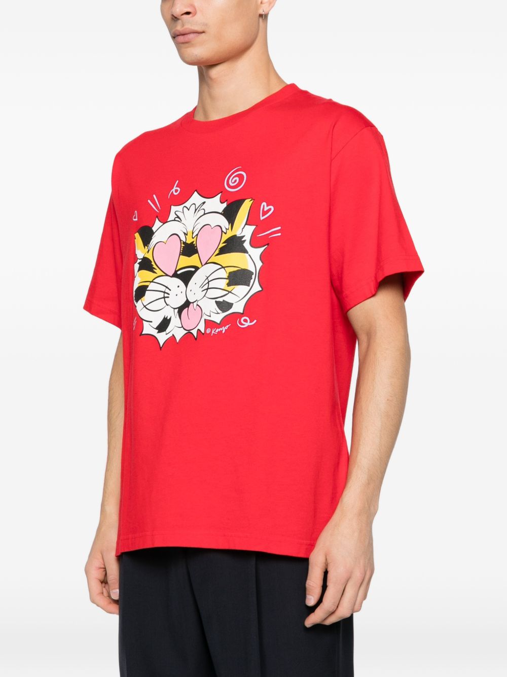 Silk and Nylon Casual T-Shirt