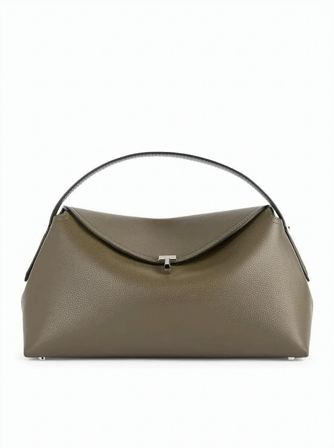 Textured Leather Tote Bag