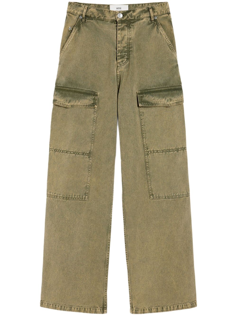 Relaxed Wide-Leg Trousers