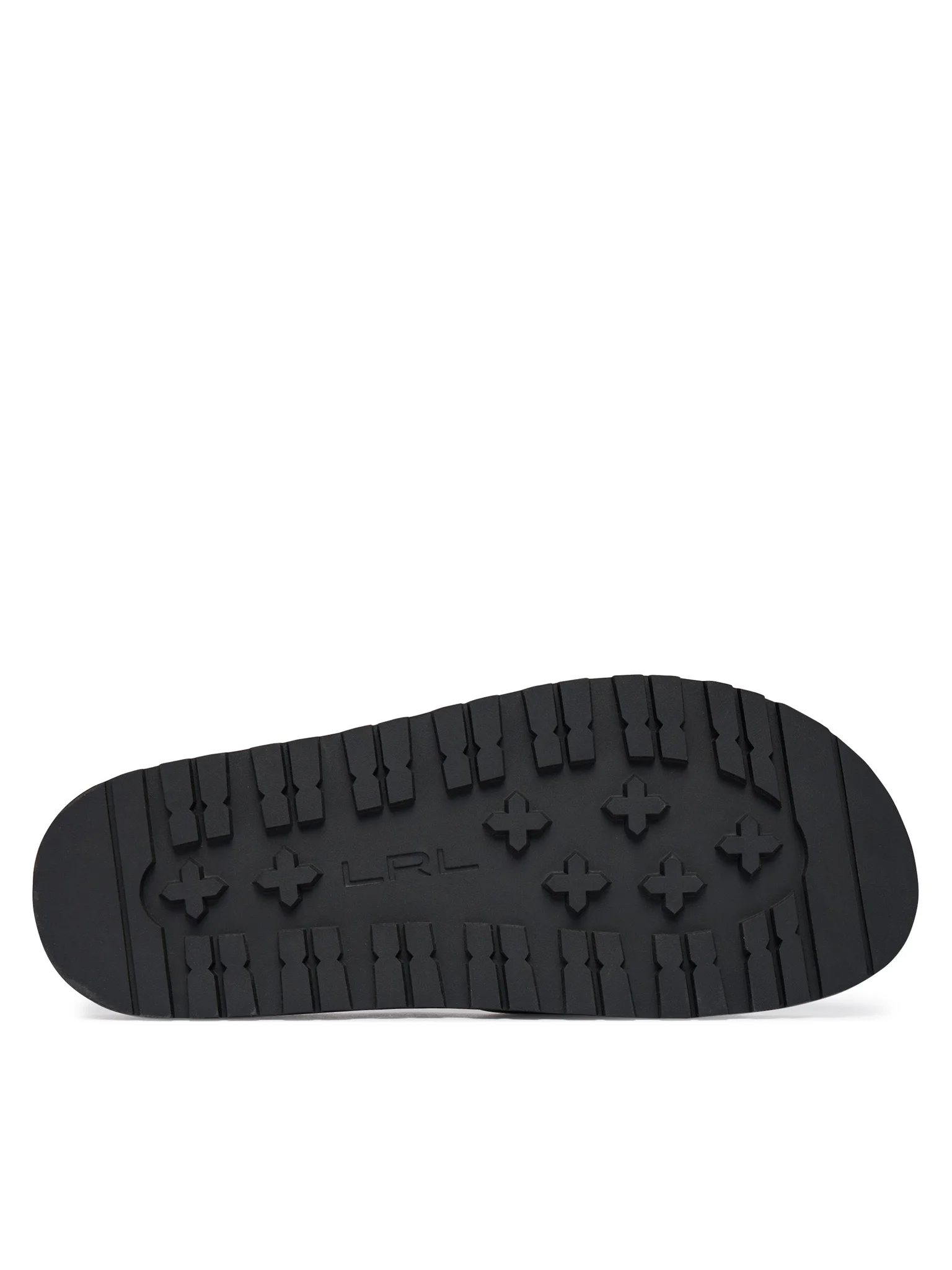 Slide Sandals with Gold-Tone Buckle Detail