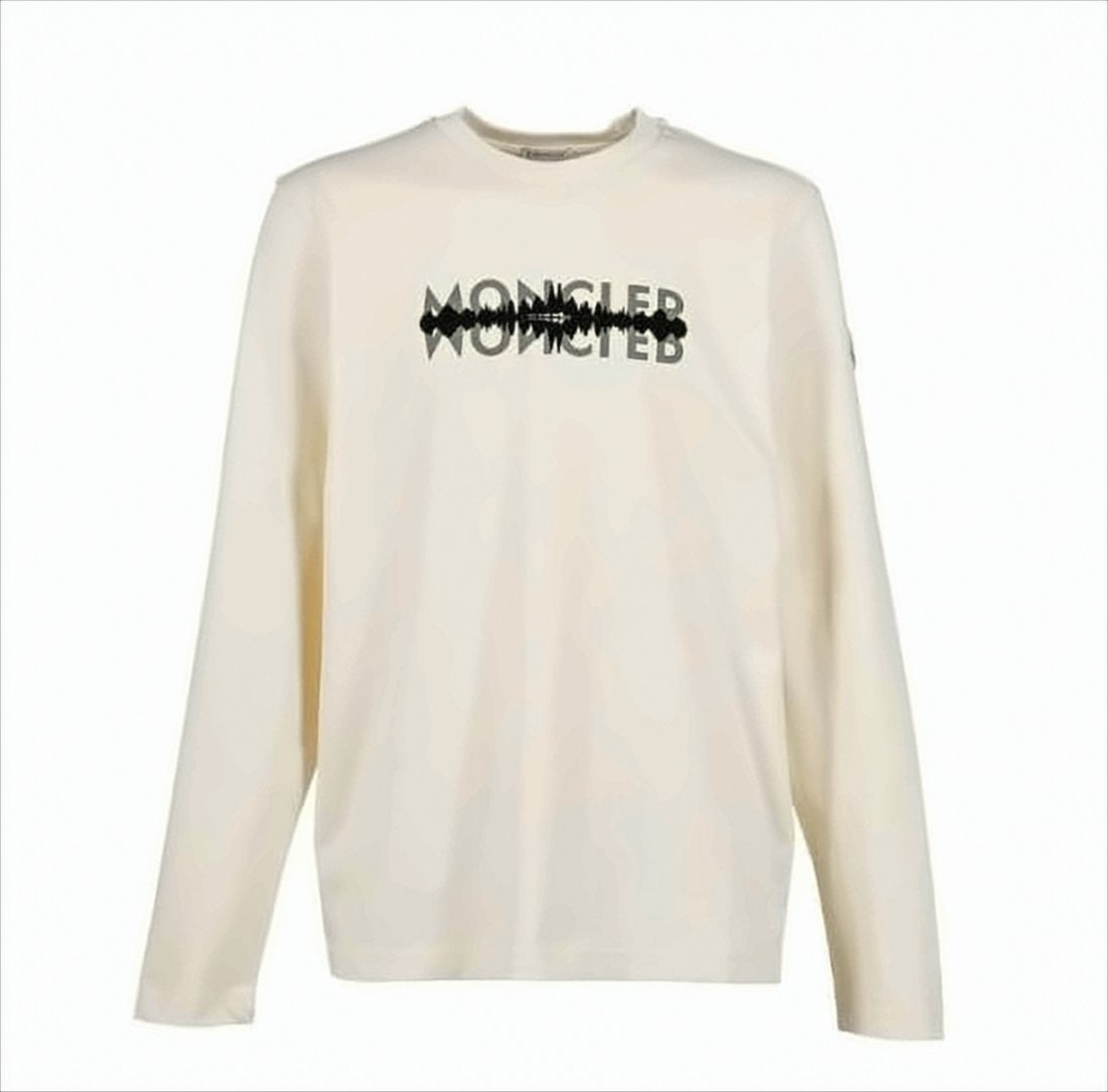 Long-Sleeve Tee with Distinctive Graphic Print