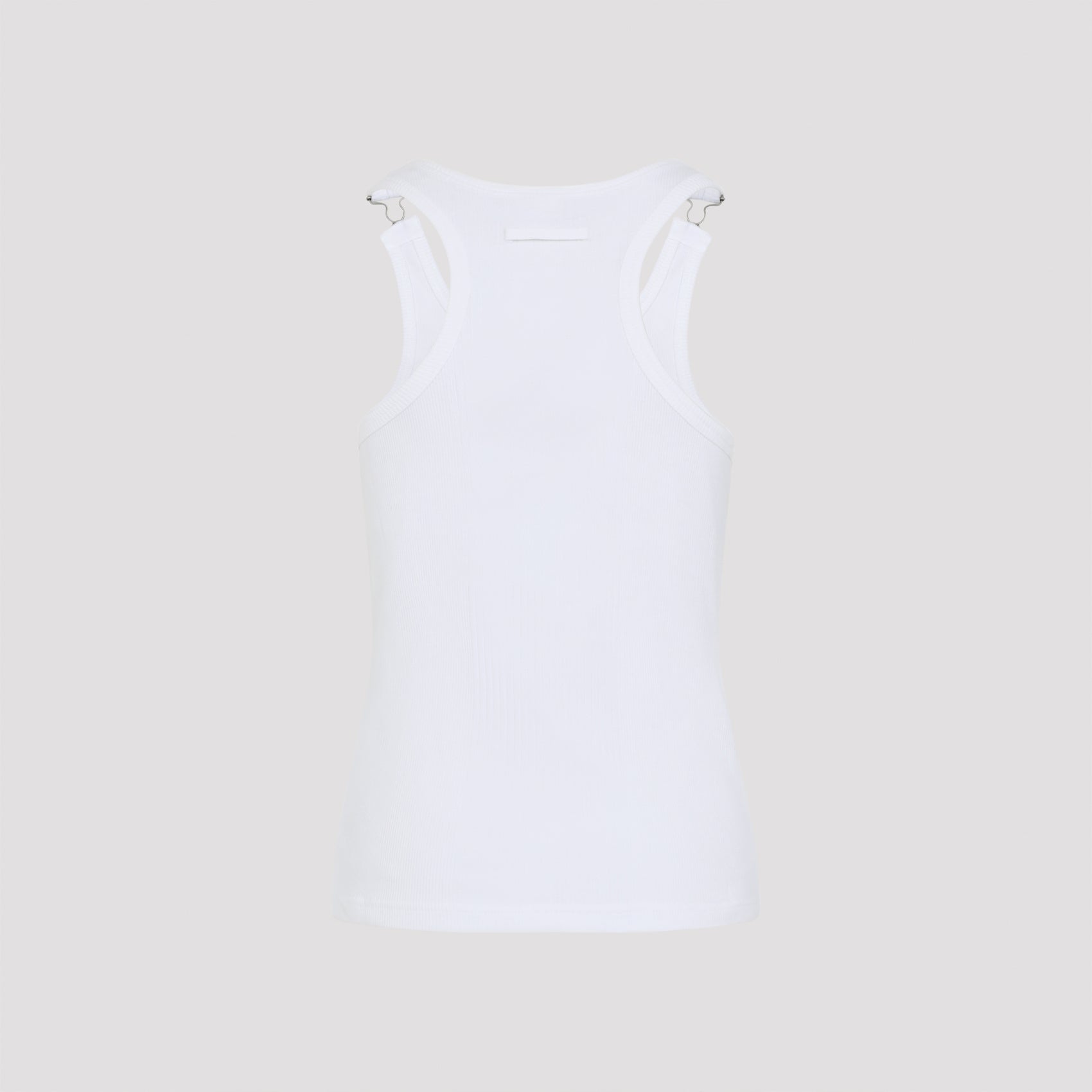 Sleeveless Ribbed Tank Top