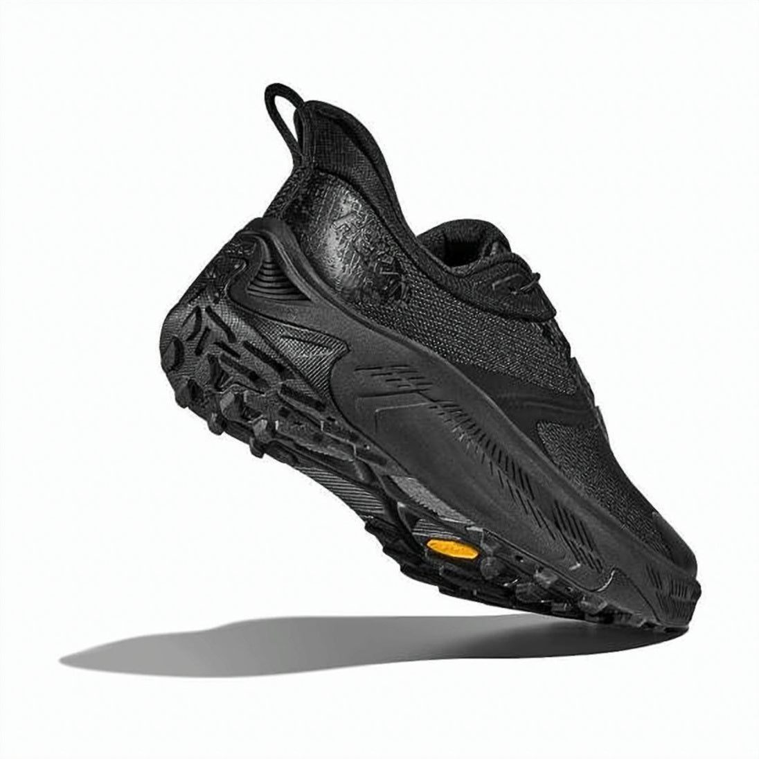 Breathable Mesh Black Sneakers With Sculpted Eva Midsole