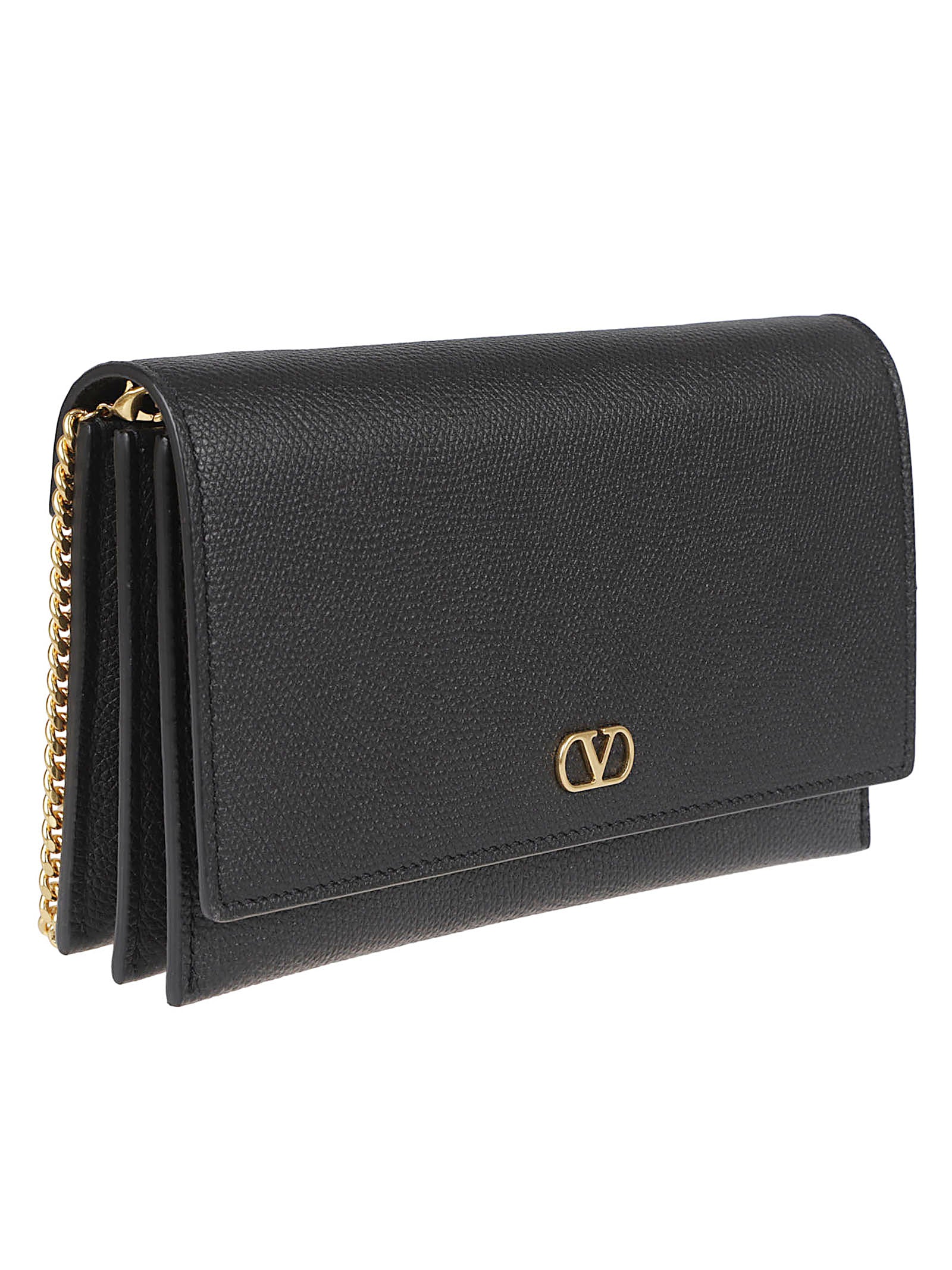 Textured Leather Clutch