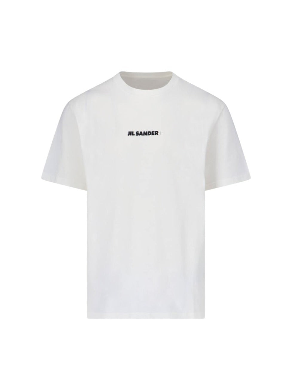 White T-Shirt With Subtle Logo