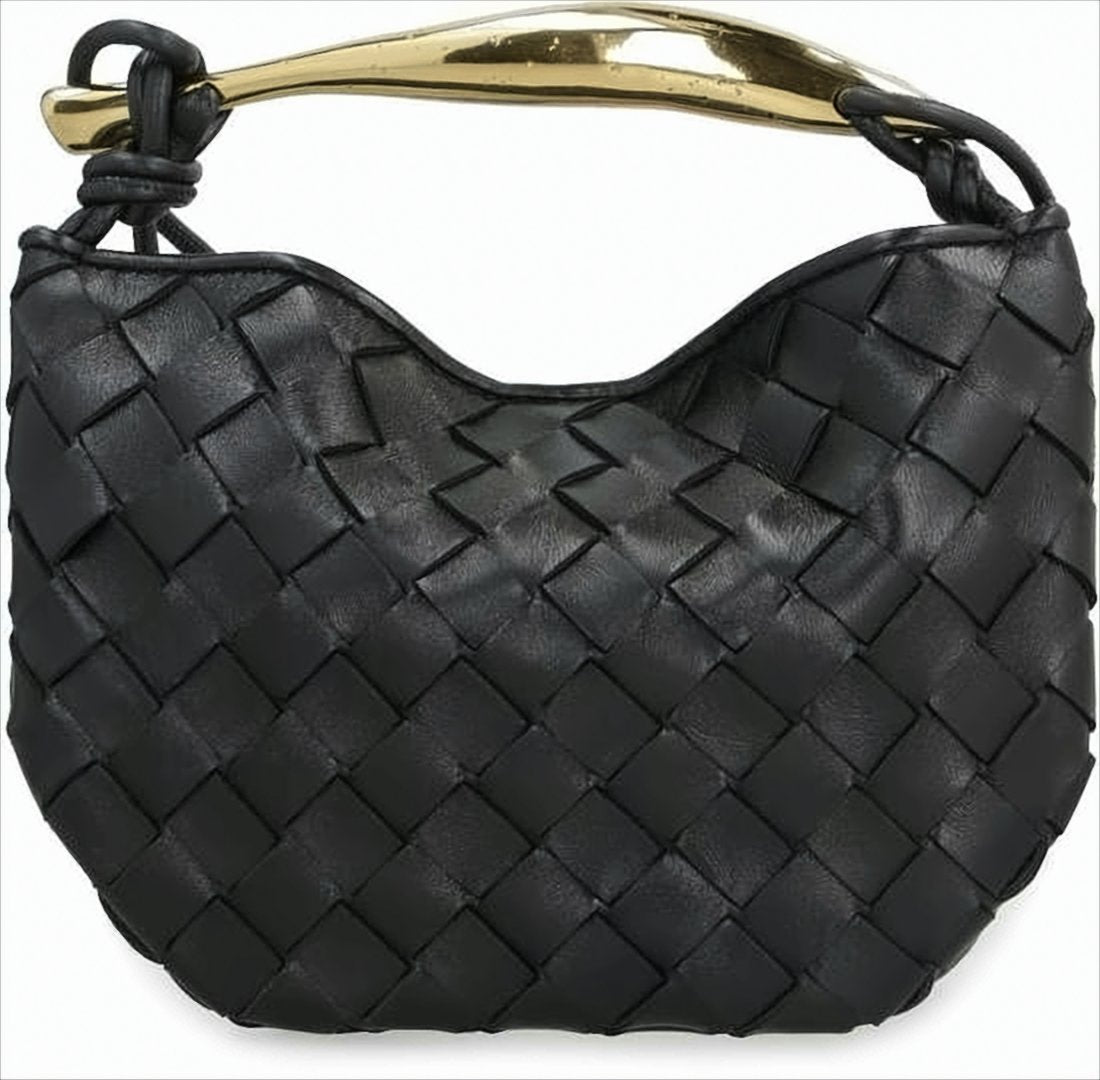Woven Lambskin Leather Tote Bag