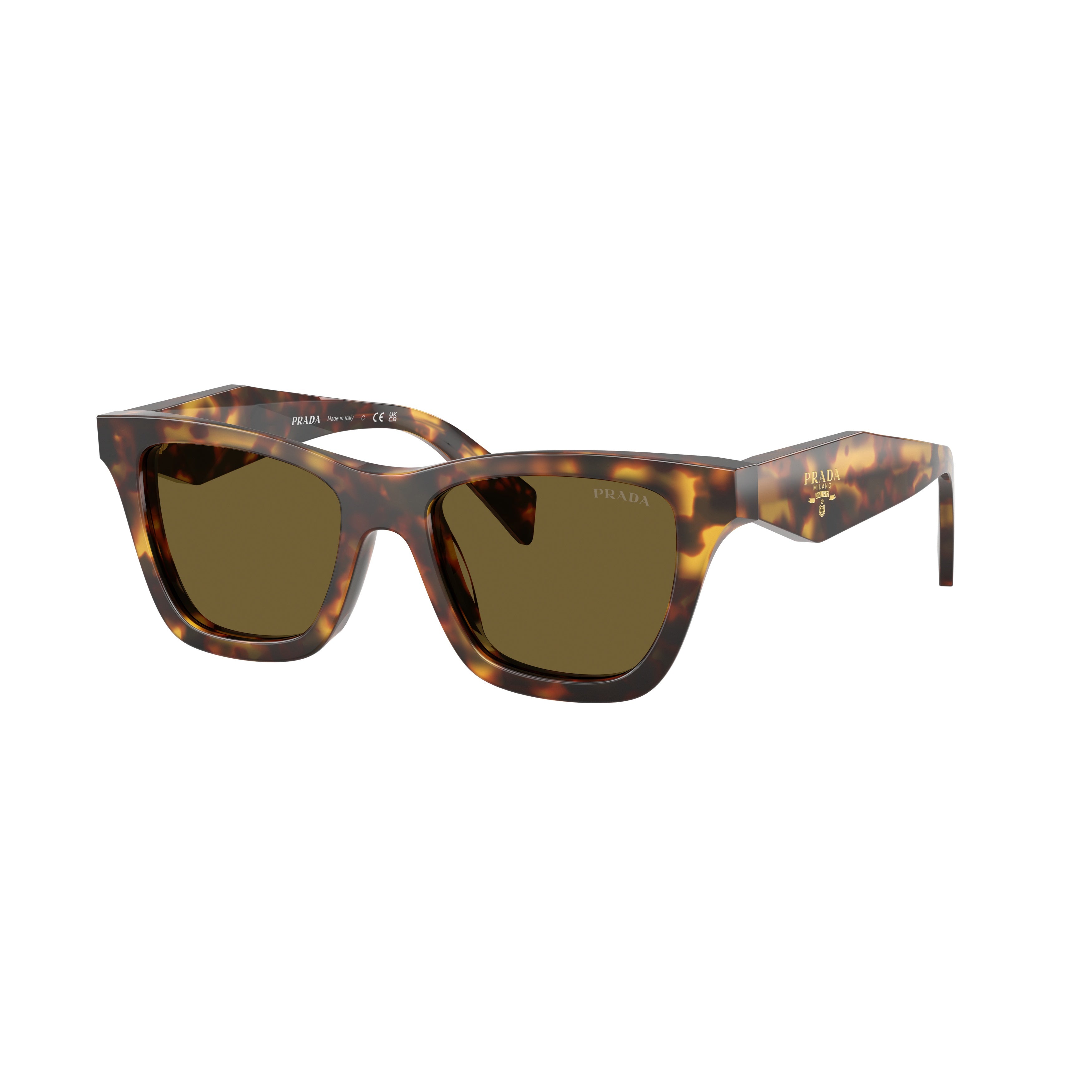 0pr C07s Square Frame Tortoiseshell Sunglasses