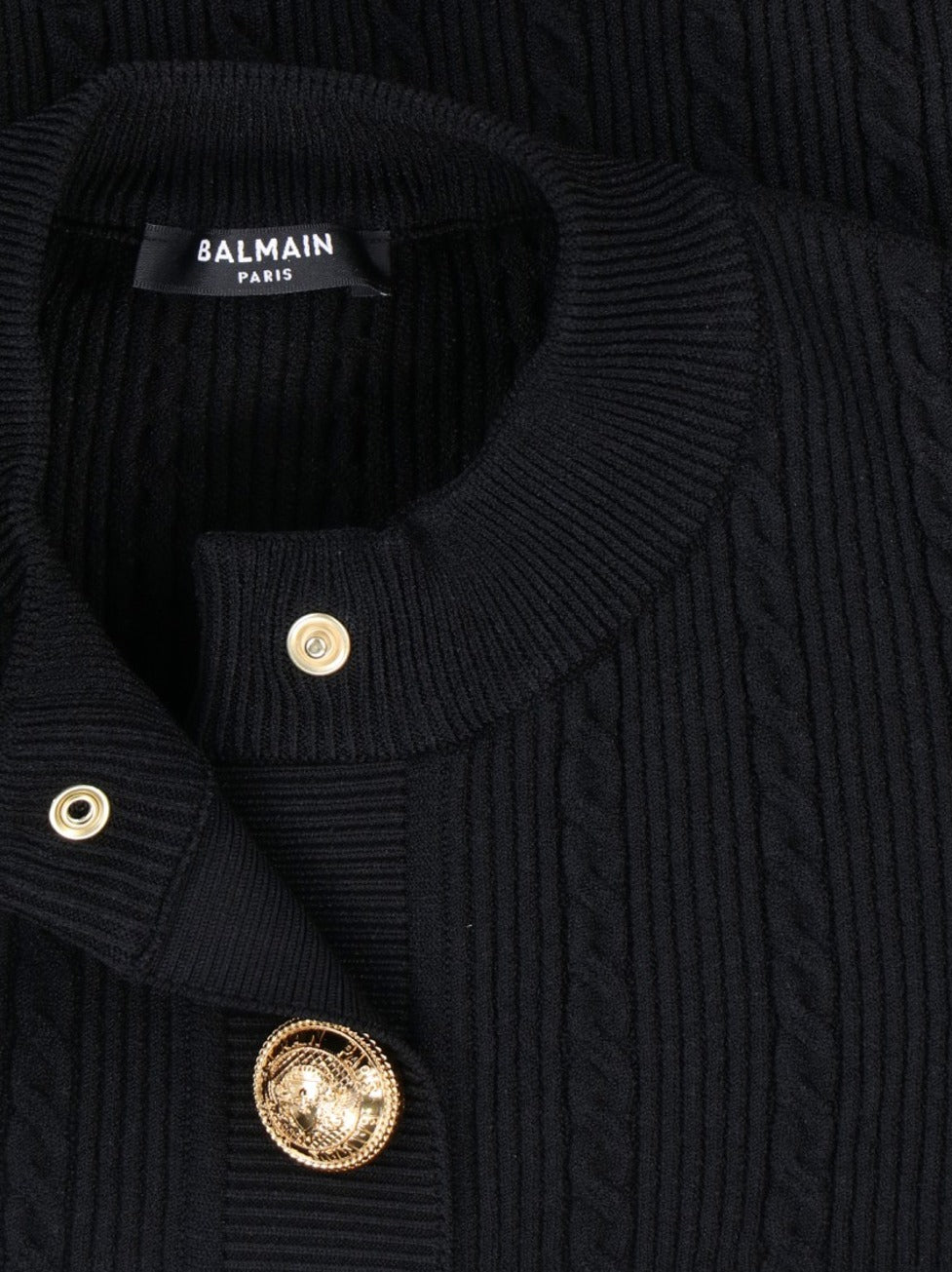 Knit Cardigan – Black