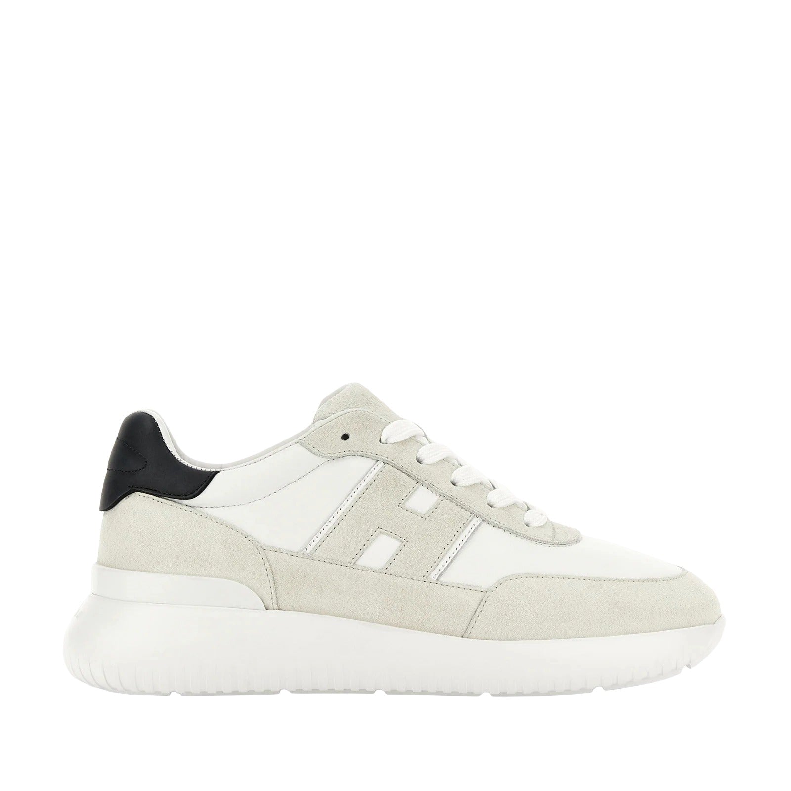 H709 Allacciato H Banda Sneakers in White