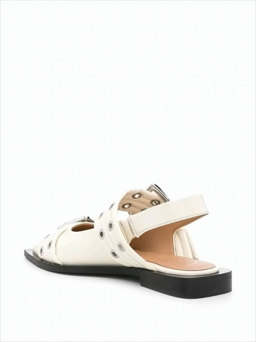 Pointed Toe Slingback Flats