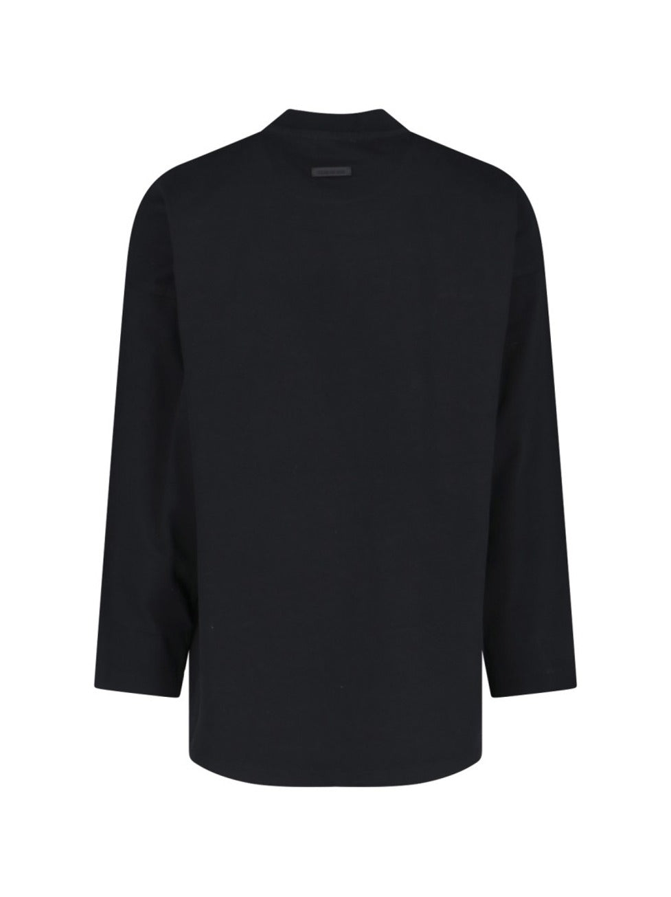 Relaxed Fit Long-Sleeved Top