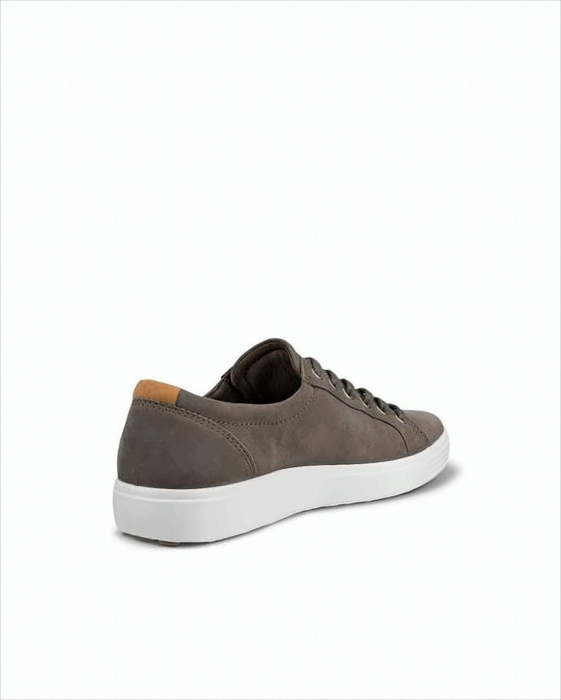 Sleek Low-Top Brown Calf Leather Sneakers
