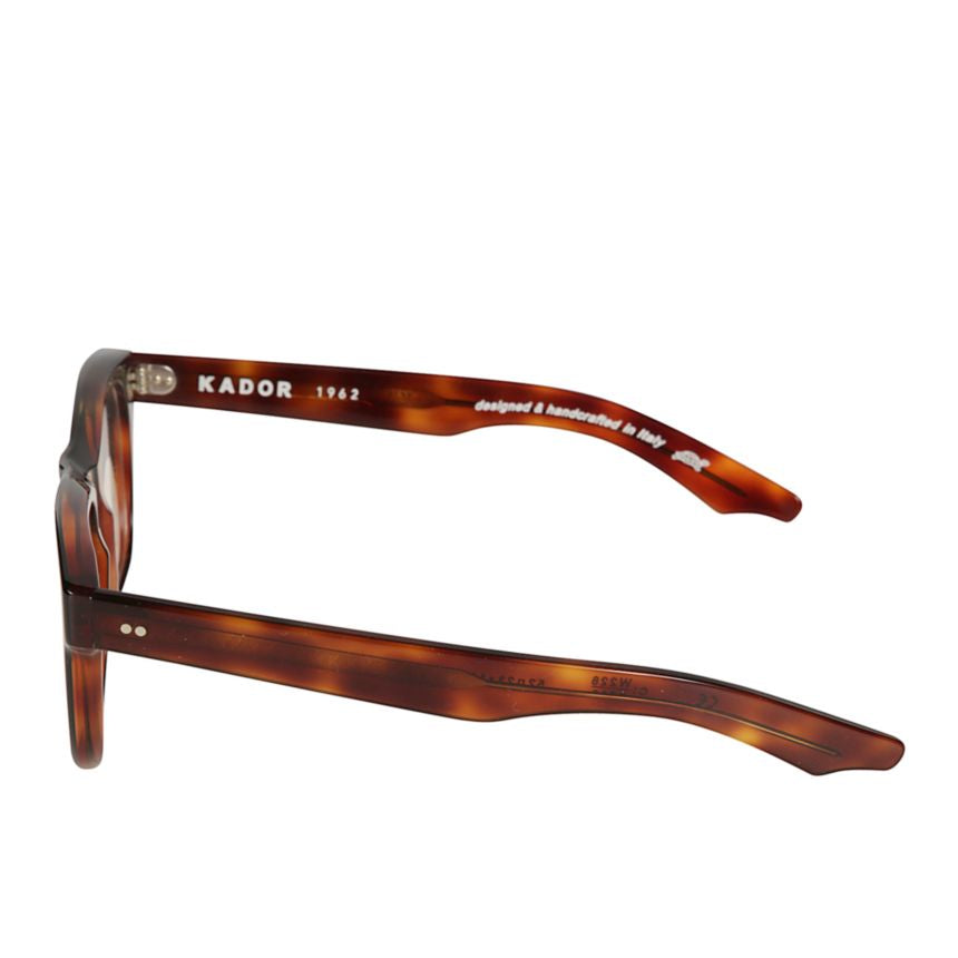 Voyager 23 Classic Rectangular Frame Sunglasses with Tortoiseshell Arms