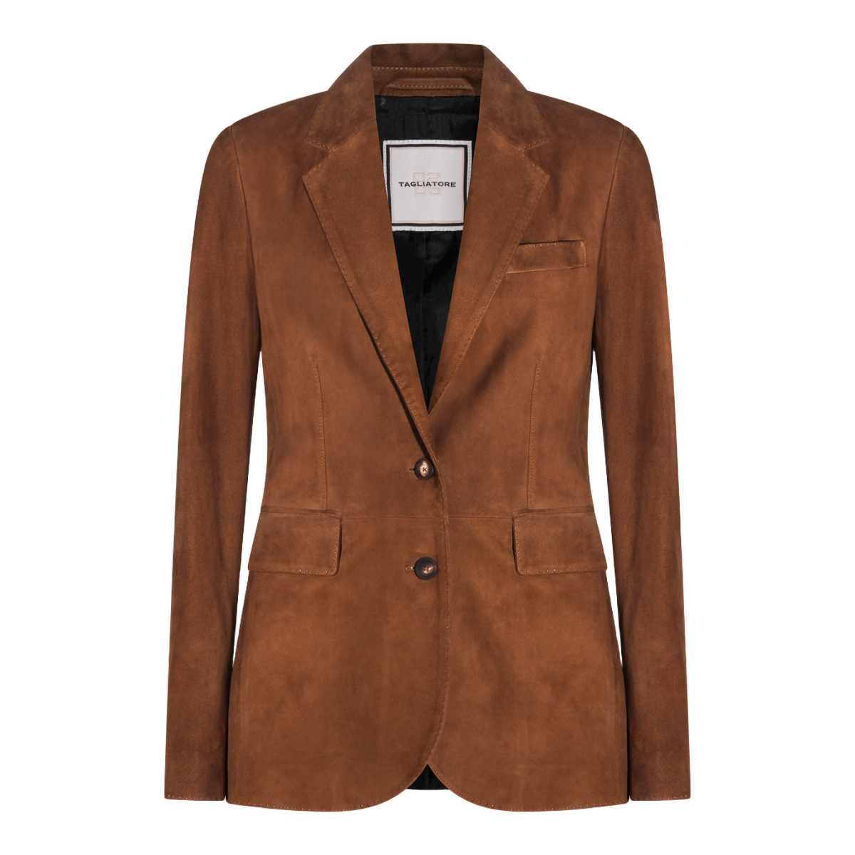 Tailored Women's Jacket with Structured Shoulders