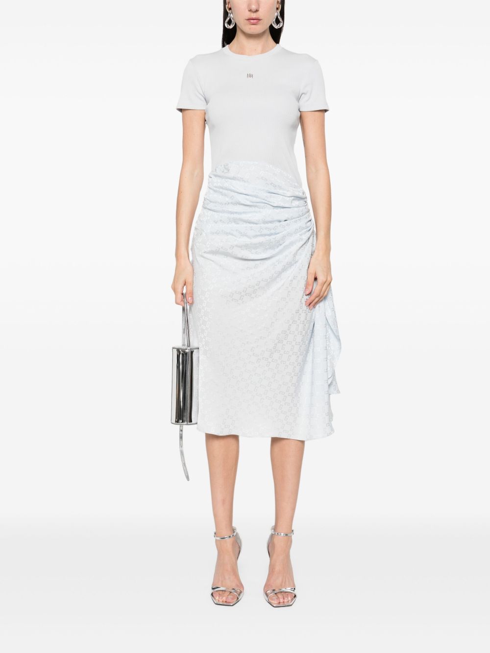 Light Blue Midi Dress