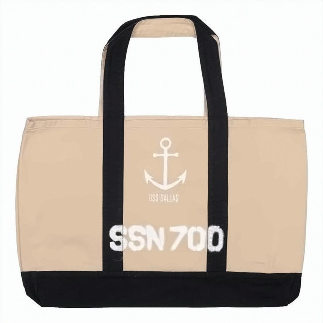 Durable Cotton Tote Bag with Nautical Design