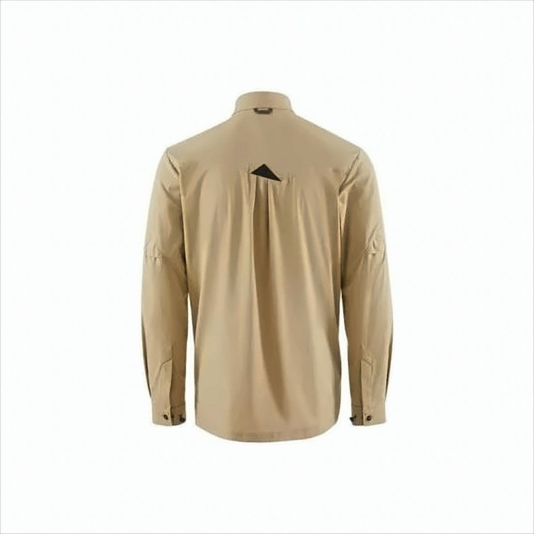 Long-Sleeve Casual Shirt with Classic Collar