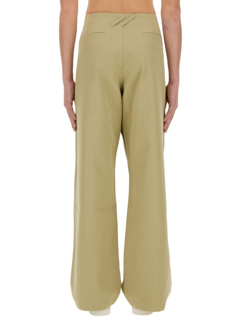 High-Waisted Straight Leg Pants