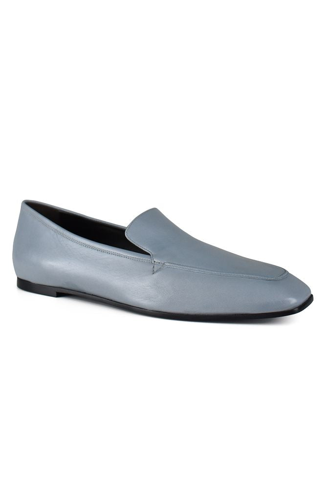 Smooth Kidskin Slip-On With Pointed Toe