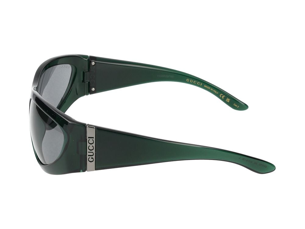 Sunglasses Gucci GG1575S 003 green green grey 63/19/130