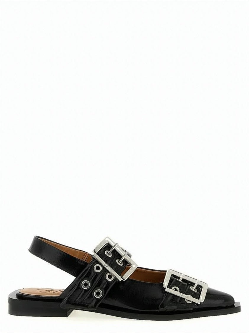 Pointed Toe Flat Shoes with Finish