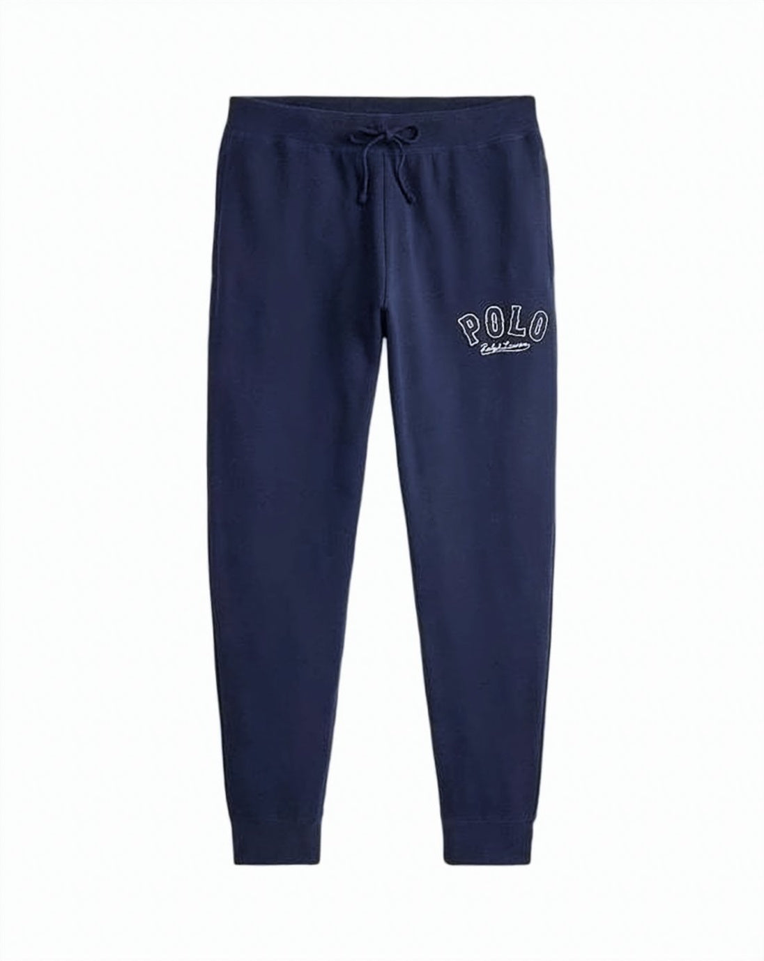 Tapered Fit Jogger Pants with Ribbed Cuffs