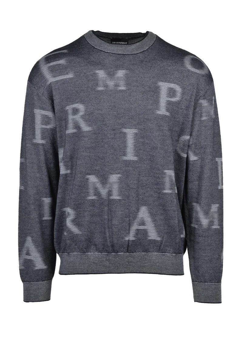 Crew Neck Sweater - Grey