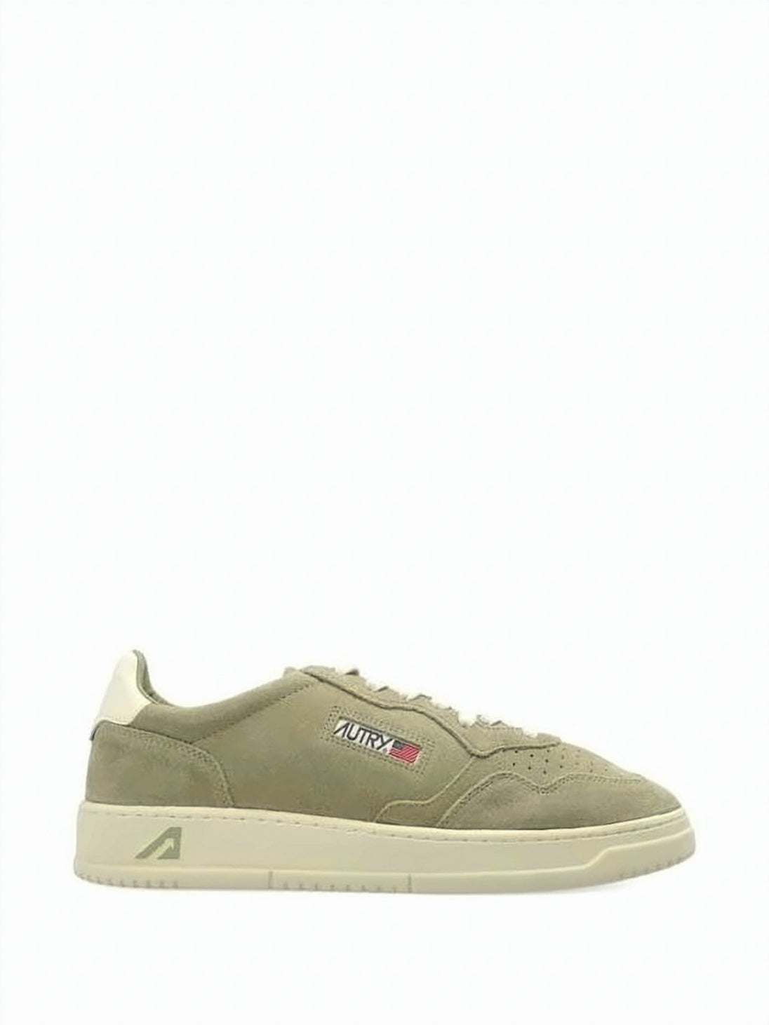 Suede Upper Low-Top Sneakers
