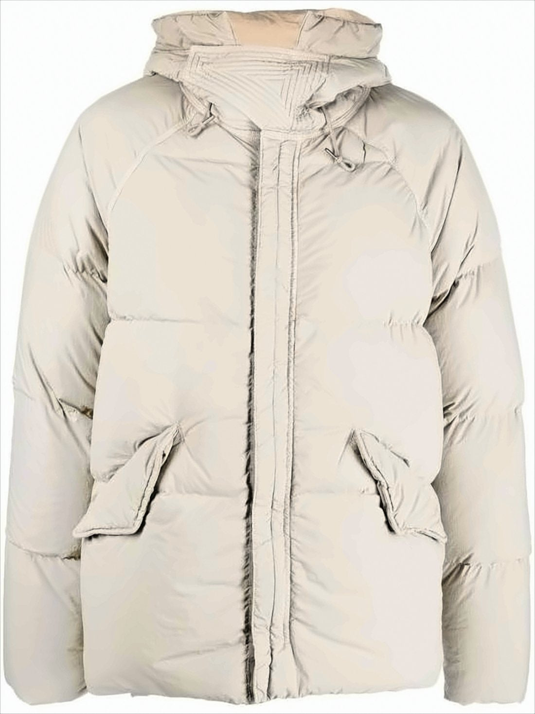 High Collar Quilted Down Jacket