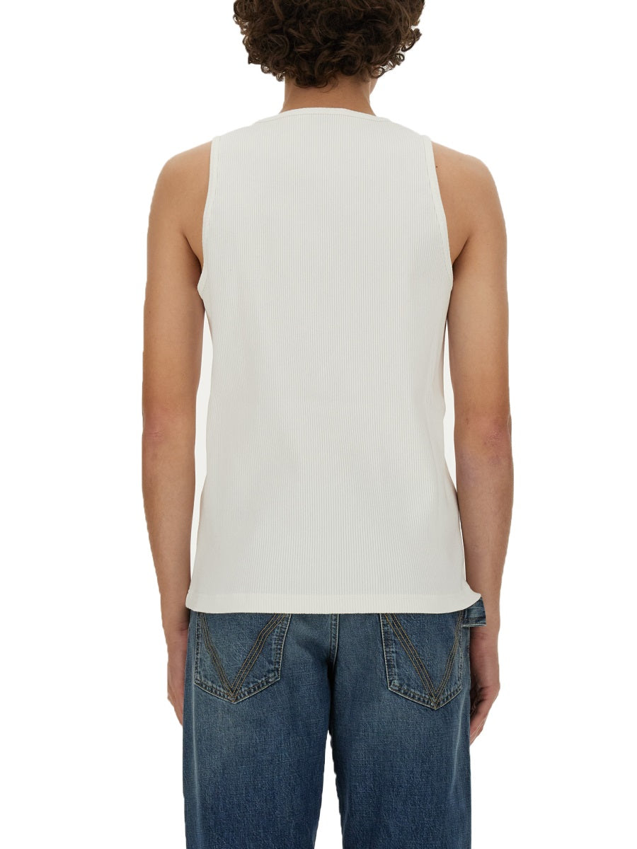 Cotton Jersey Top with Tailored Silhouette