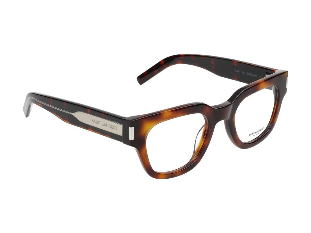Eyeglasses Saint Laurent SL 661 002 havana crystal transparent 50/22/145