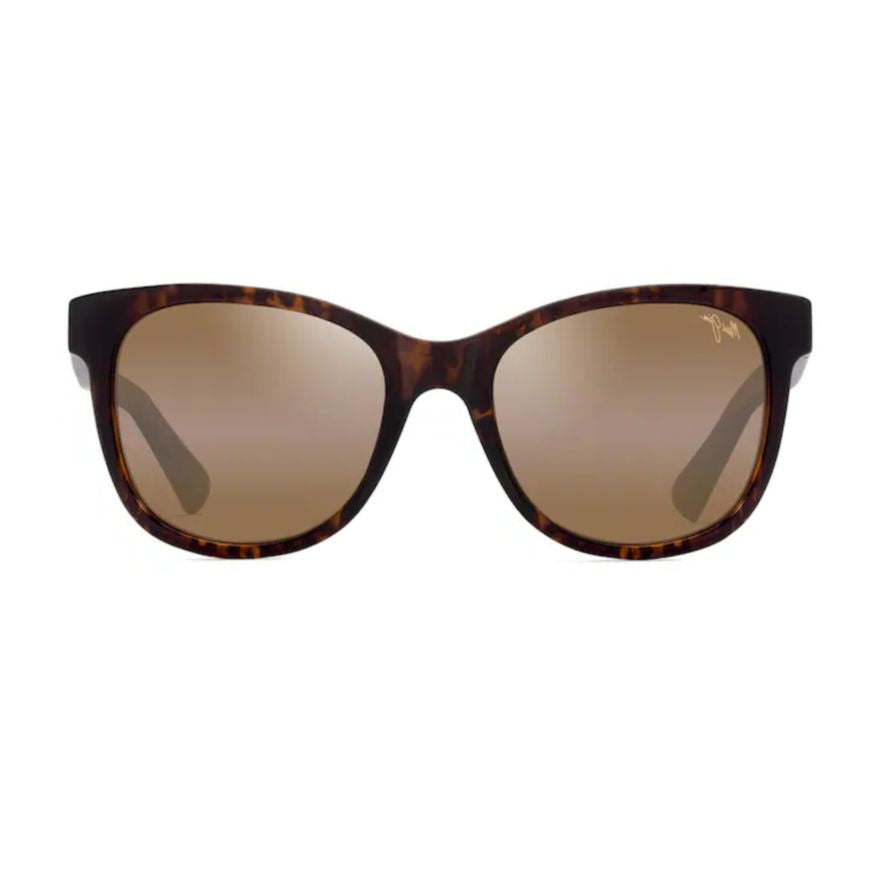 Kiopaa Tortoiseshell Pattern Rectangular Frame Sunglasses