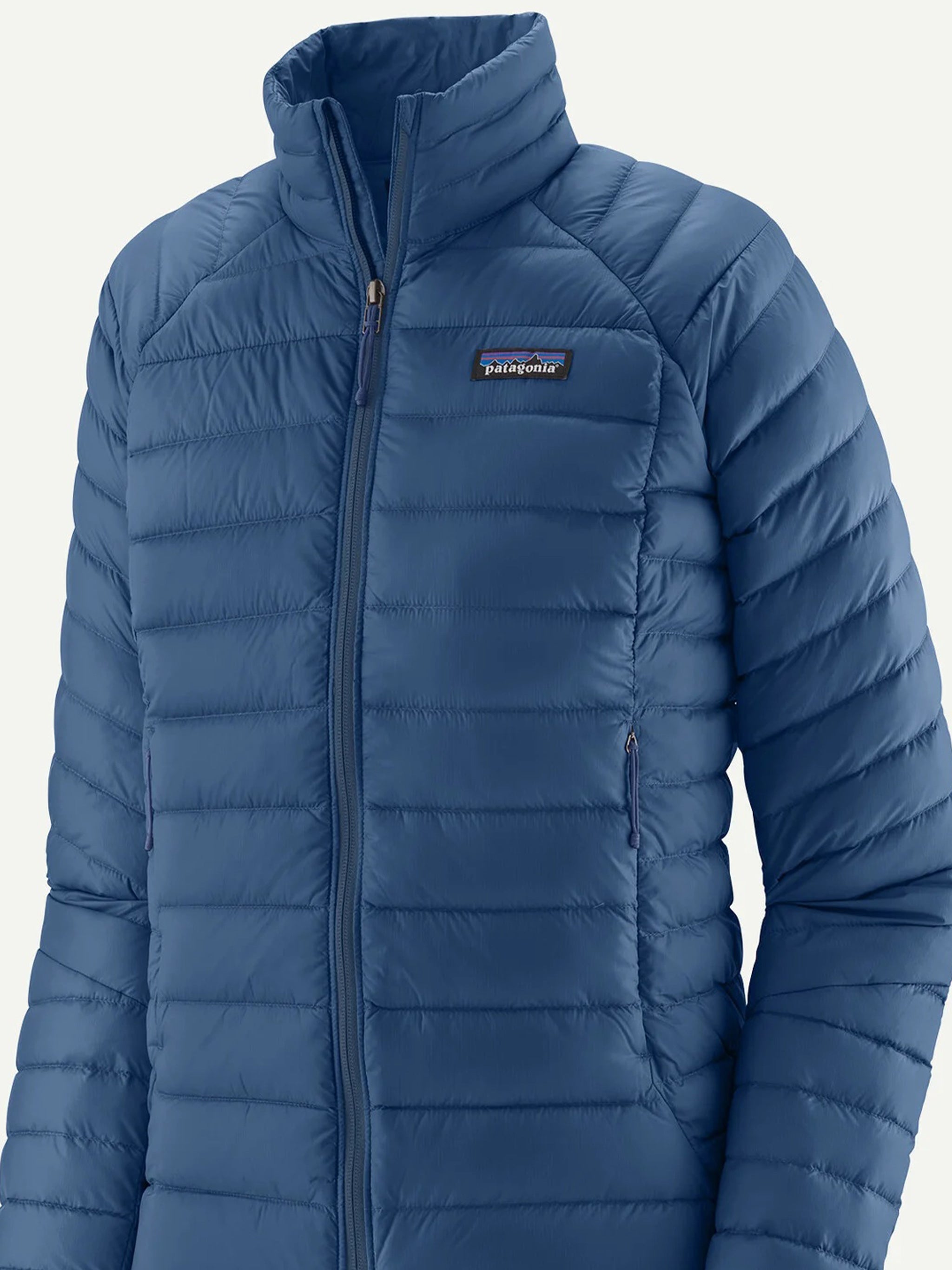 Blue Down Sweater Lightweight Down Jacket