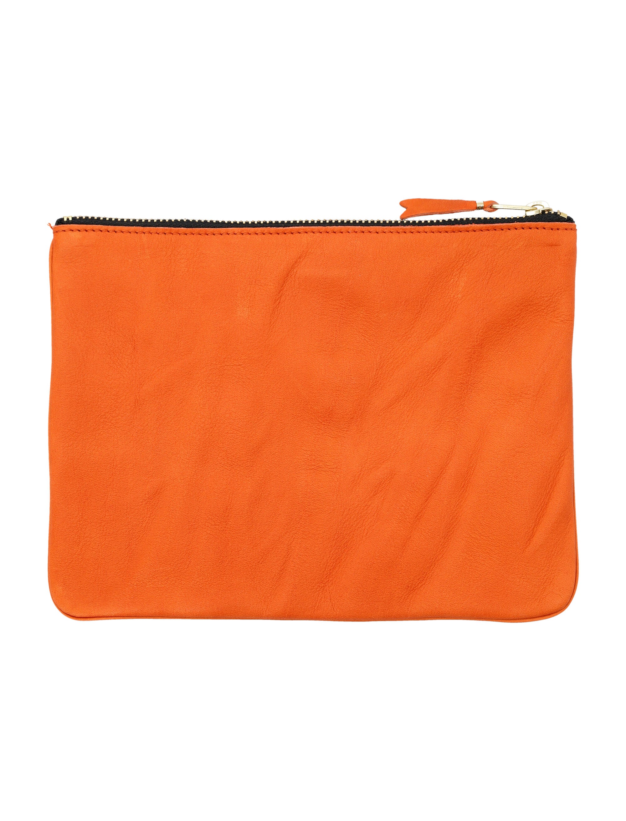 Textured Leather Pouch