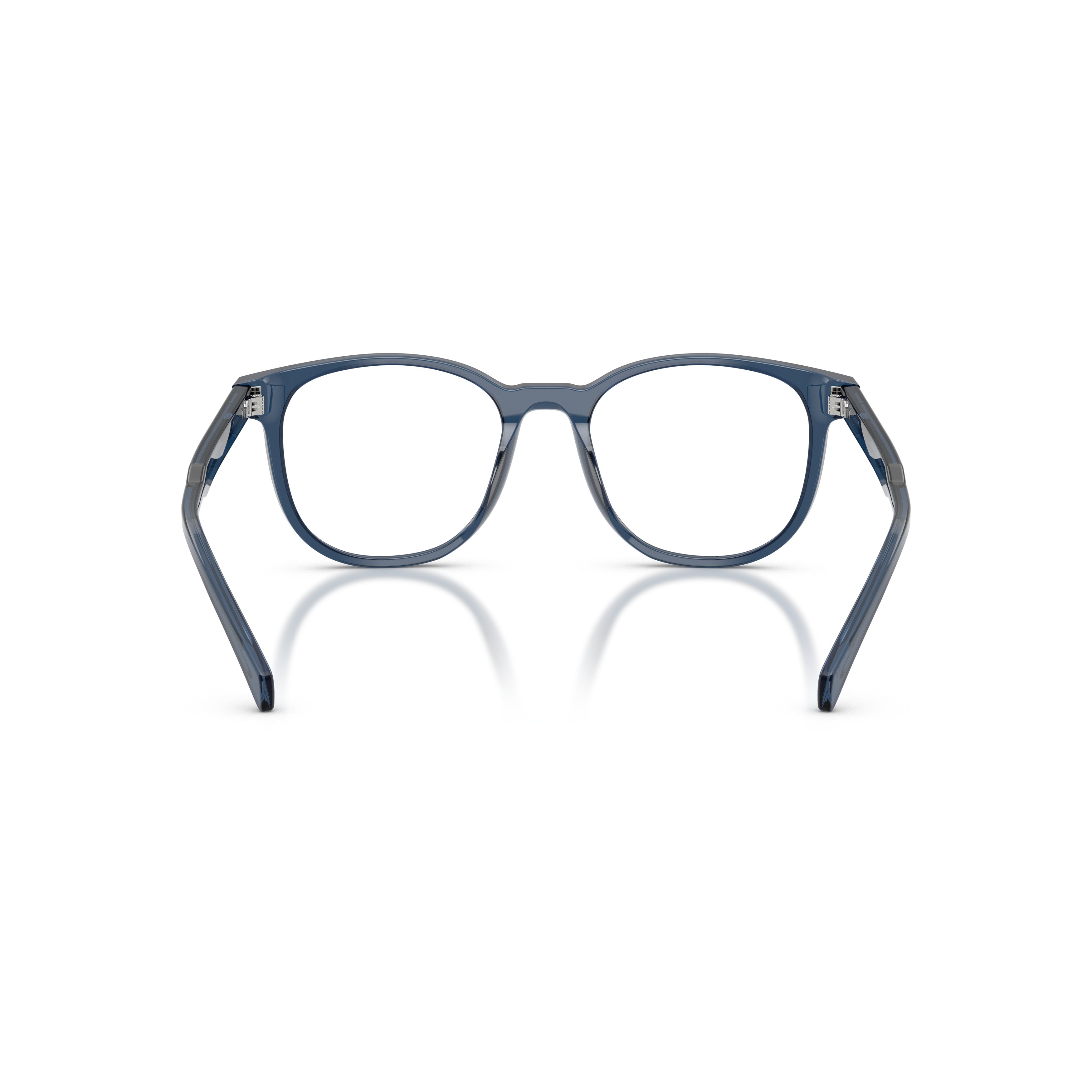 0pr A15v Translucent Acetate Square Frame Eyeglasses