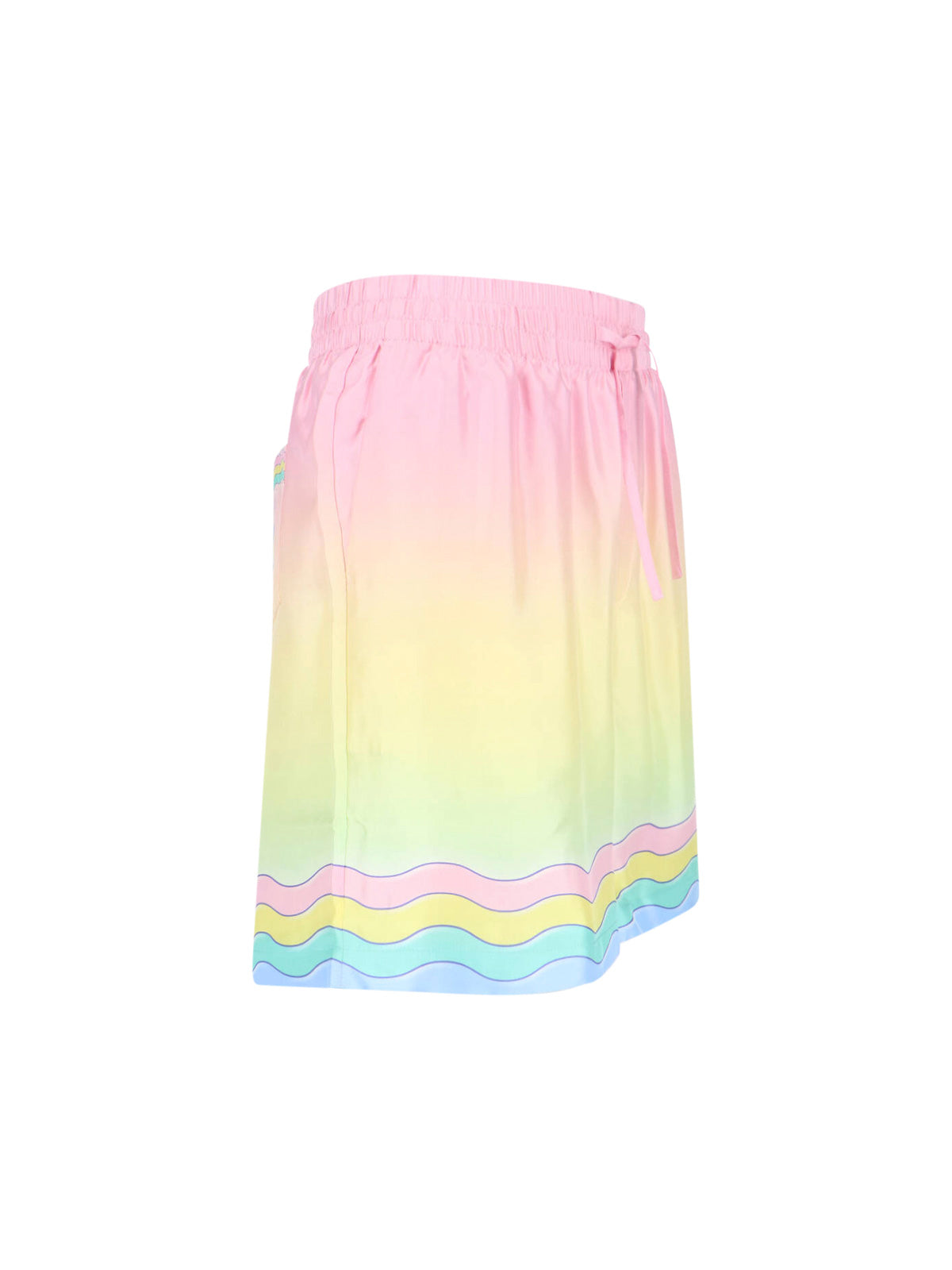 Multicolor For The Love Of Dance Silk Shorts