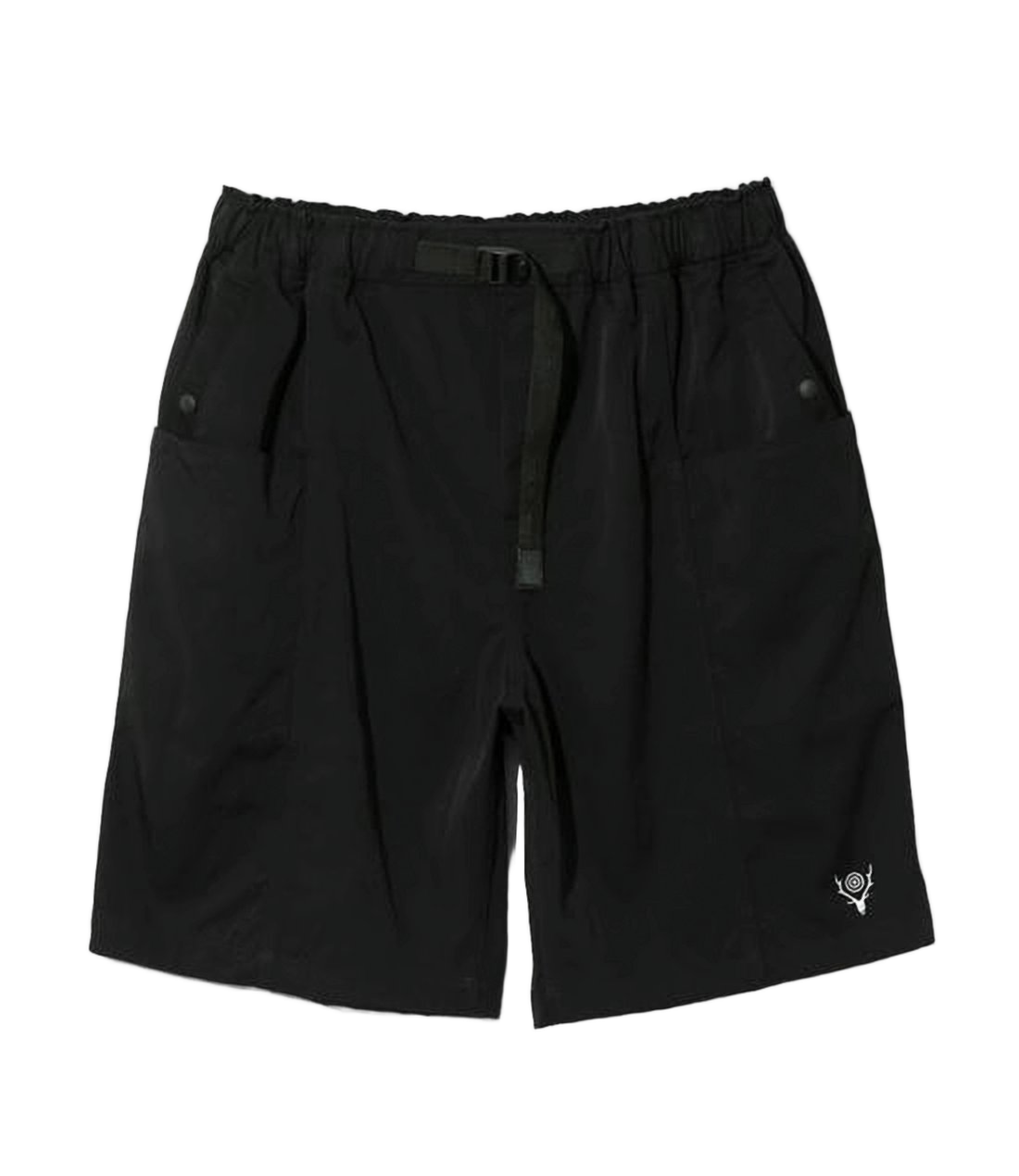 Relaxed Fit Nylon Shorts
