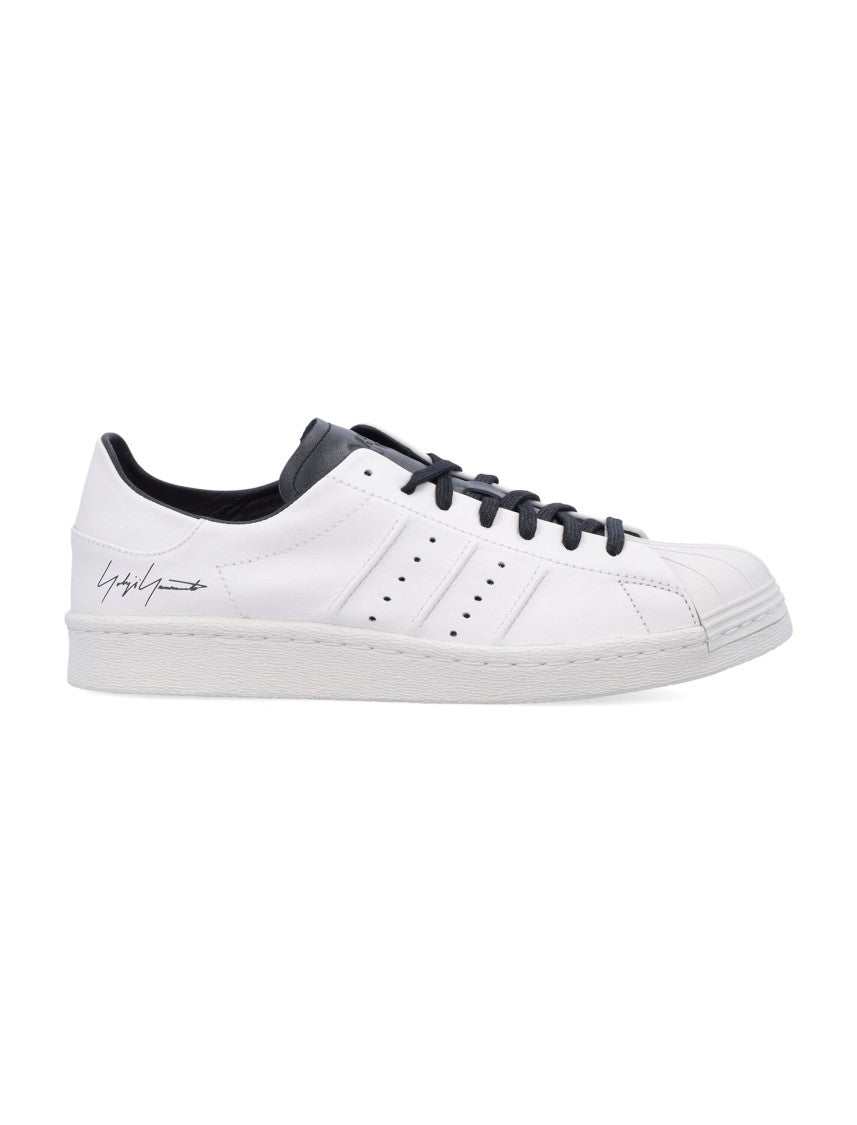 Premium Leather Sneakers With Rubber Shell Toe