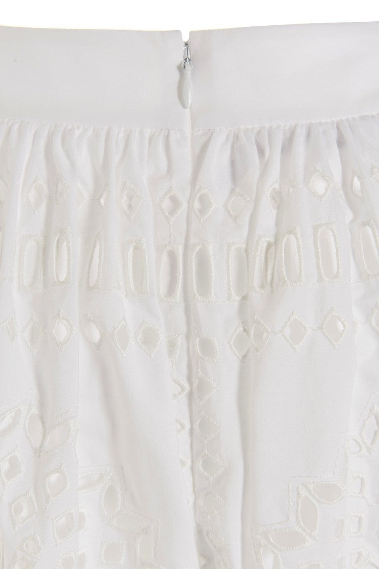 Long Pierced Skirt