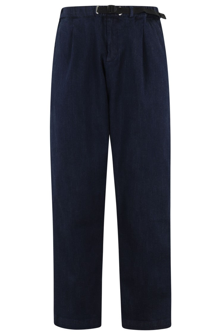 Relaxed Fit Cotton Trousers