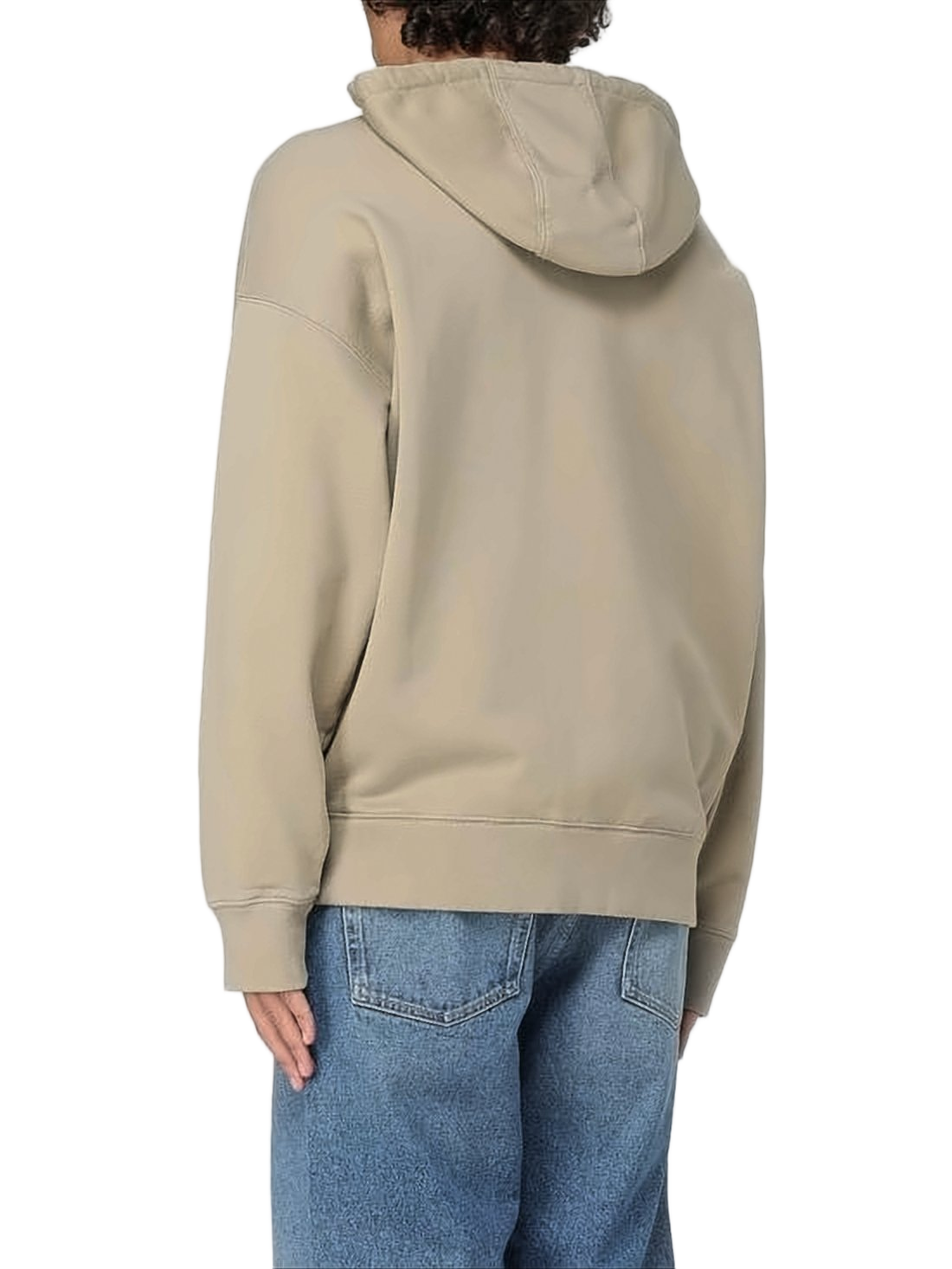 Oversized Hoodie with Playful Fox Graphic