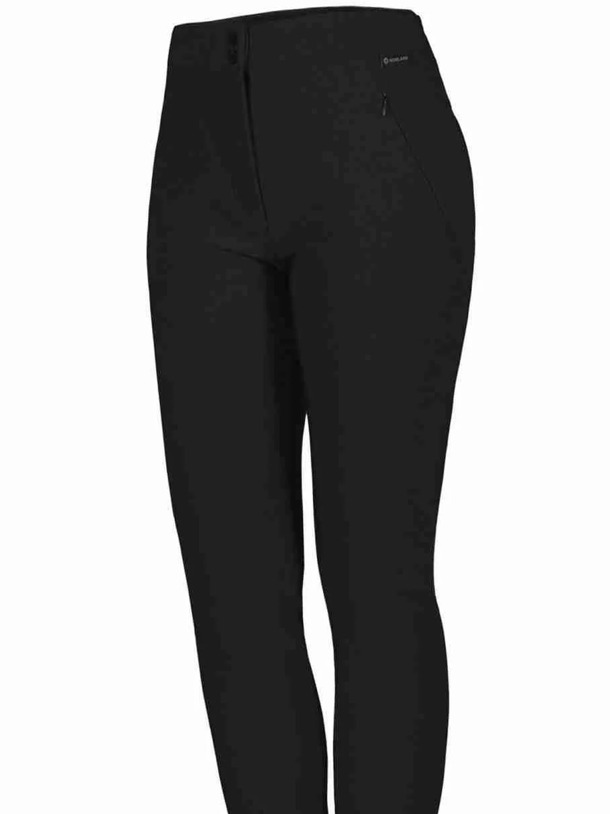 Black Alpensia Slim Fit Polyamide Ski Pants