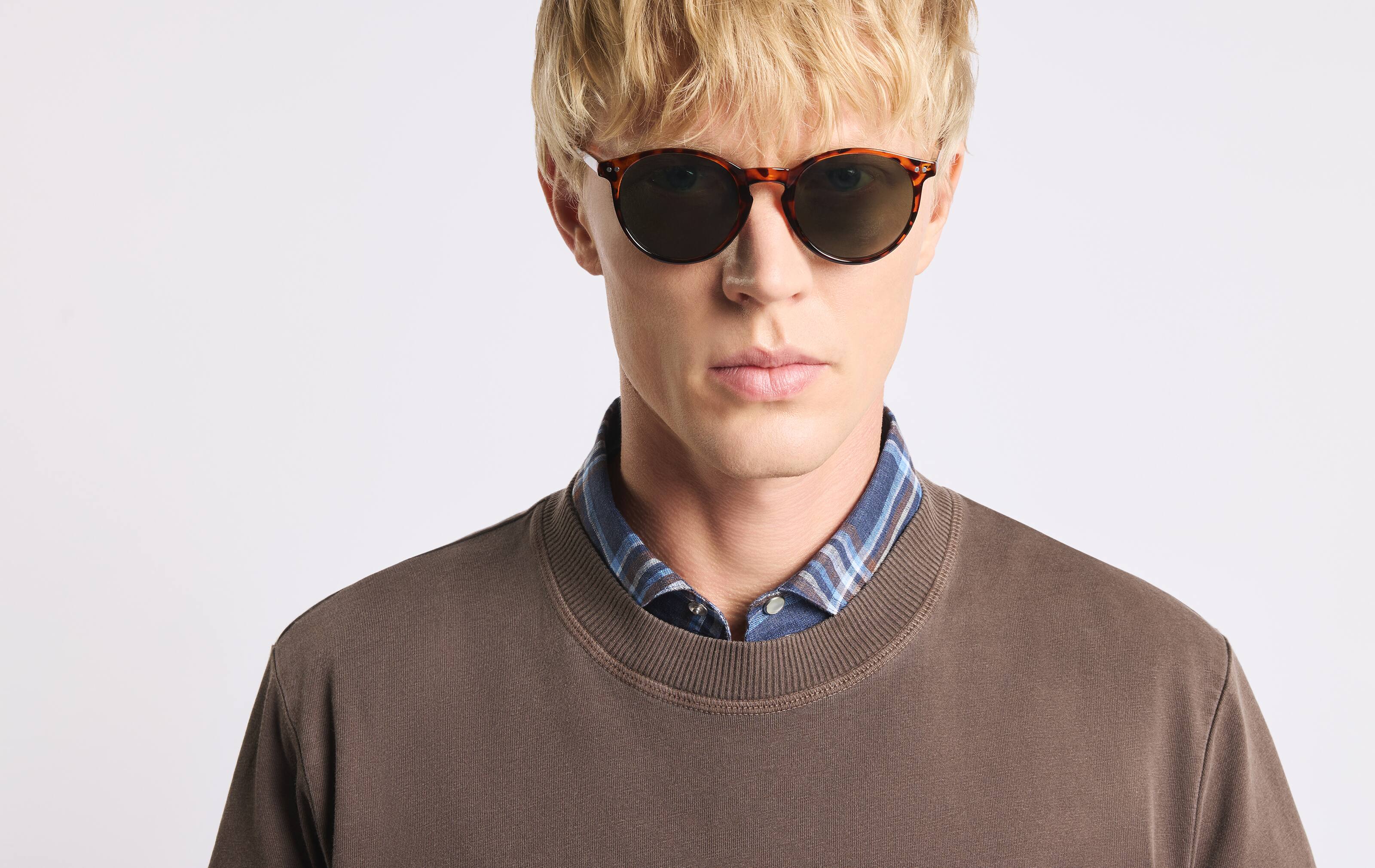 Minimalist Light Brown T-Shirt with Timeless Appeal