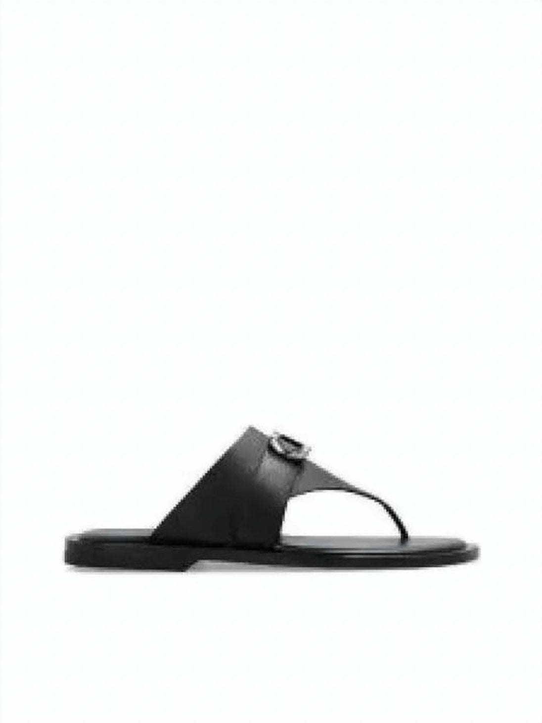 Men's Black Mule