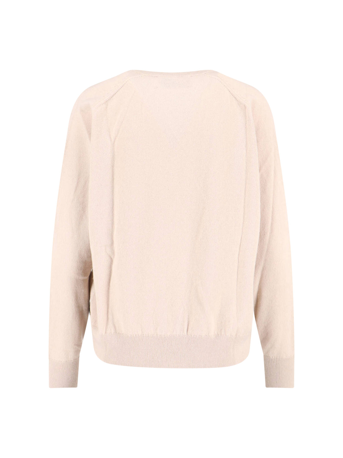 Cashmere Sweater, Beige, V-Neck, Long Sleeves