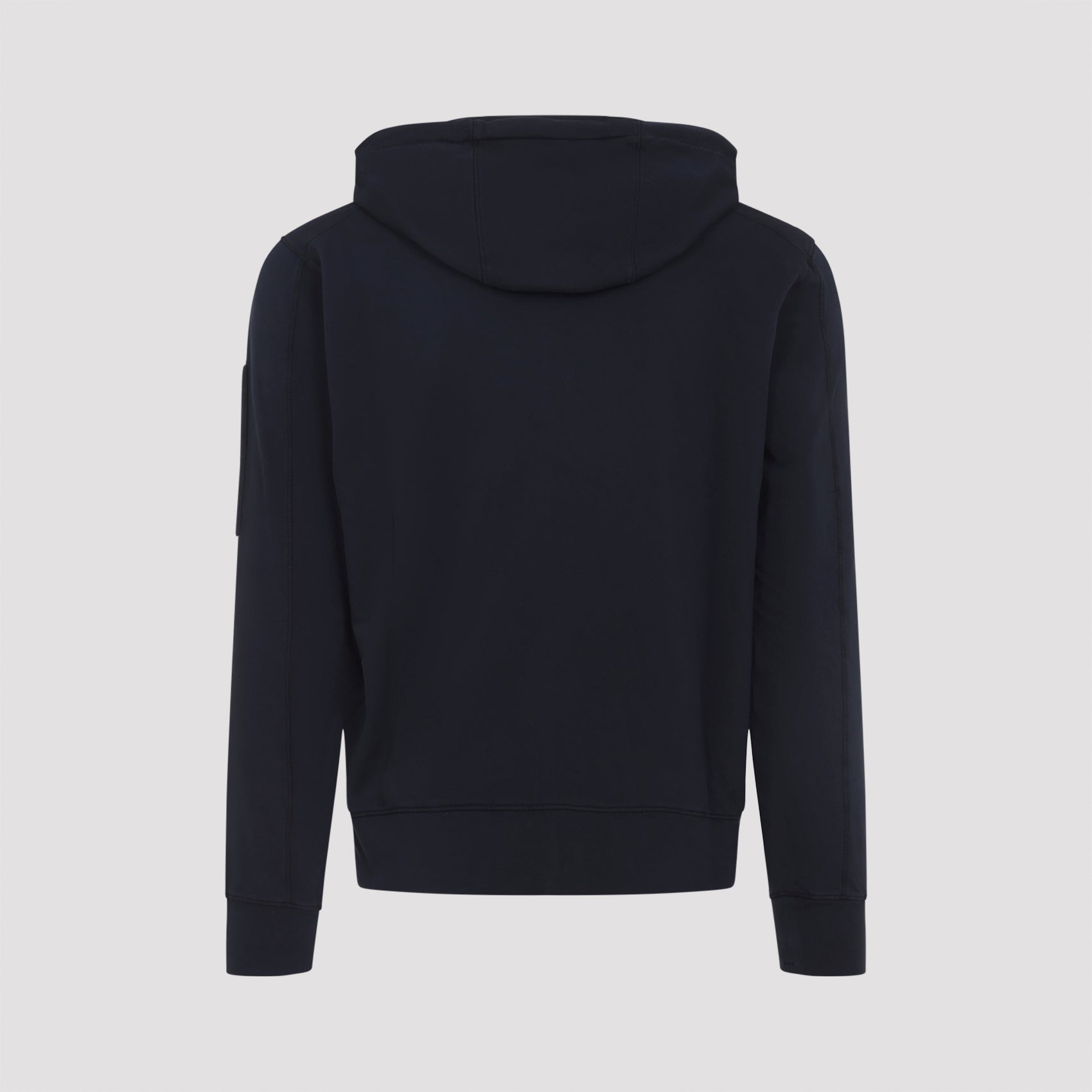 Hooded Zip Front Sweatshirt with Iconic Lens Pocket