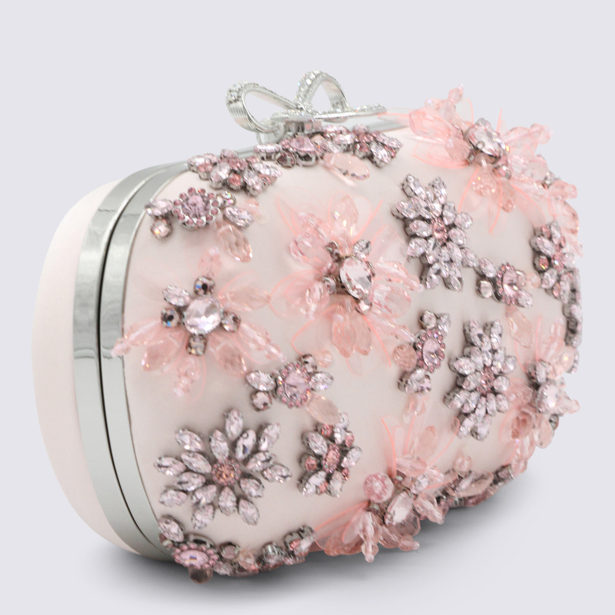 Pink Embellished Clutch