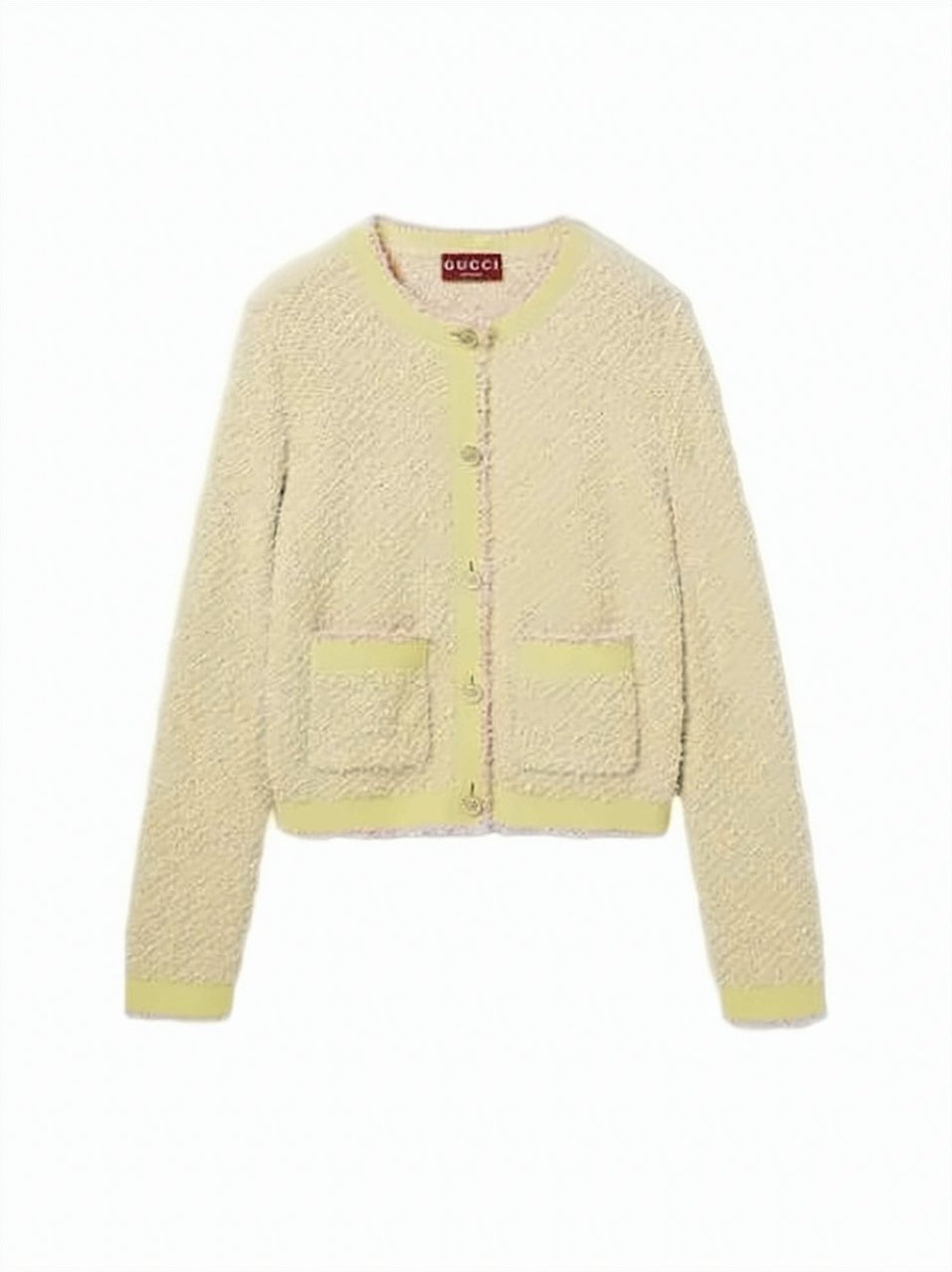 Textured Cropped Cardigan
