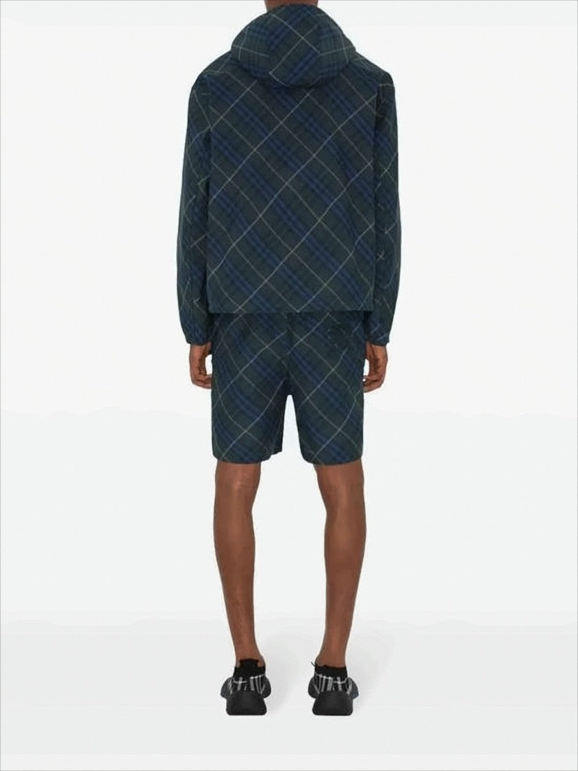 Classic Plaid Hooded Jacket