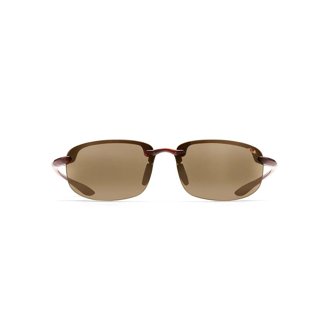 Hookipa Rimless Tortoiseshell Sunglasses with Brown Lenses